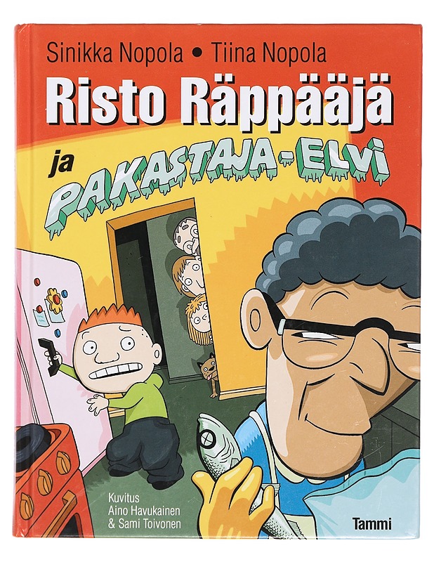 Risto Räppääjä ja pakastaja-Elvi - Nopola, Sinikka - Lastenkirjat - 10105391574 - 0