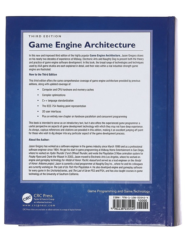 Game Engine Architecture -Gregory, Jason - Tietokirjat ja oppaat - 10105391587 - 1