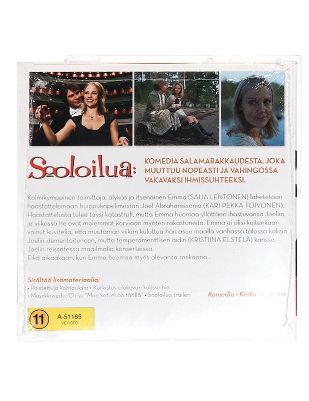 Sooloilua - DVD - DVD-elokuvat - 10105391604 - 1