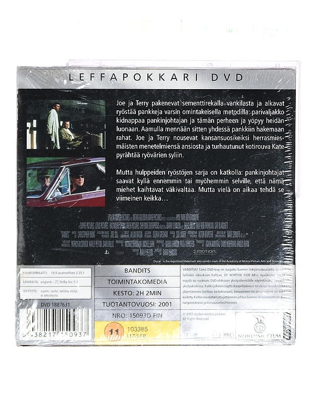 Bandits - Pankkirosvot - DVD - DVD-elokuvat - 10105391608 - 1