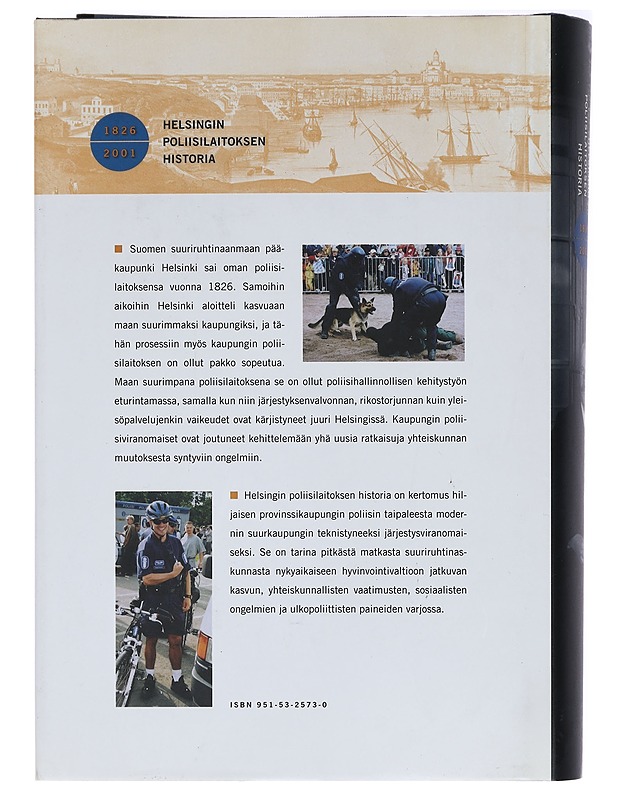 Helsingin poliisilaitoksen historia 1826-2001 - Kimmo Keskinen & al. - Historiakirjat - 10105391610 - 1