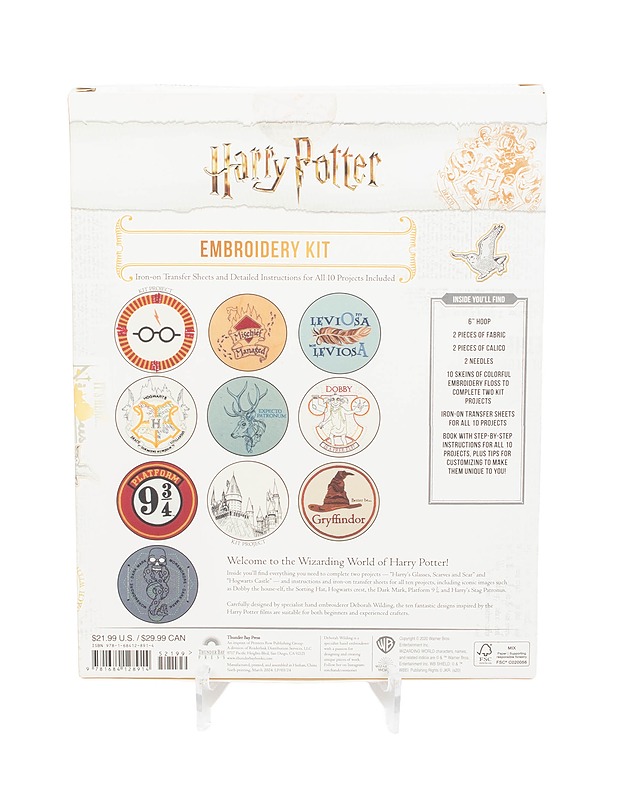 Harry Potter kirjontasetti - Käsityökirjat - 10105391697 - 1