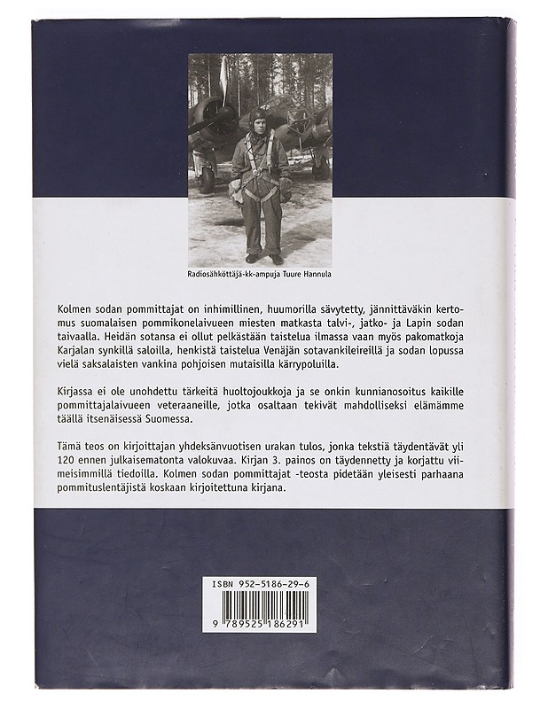 Kolmen sodan pommittajat - Matti Hämäläinen - Historiakirjat - 10105391708 - 1