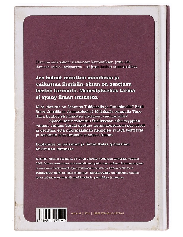Tarinan valta : kertomus luolamiehen paluusta - Juhana Torkki - Tietokirjat ja oppaat - 10105391715 - 1