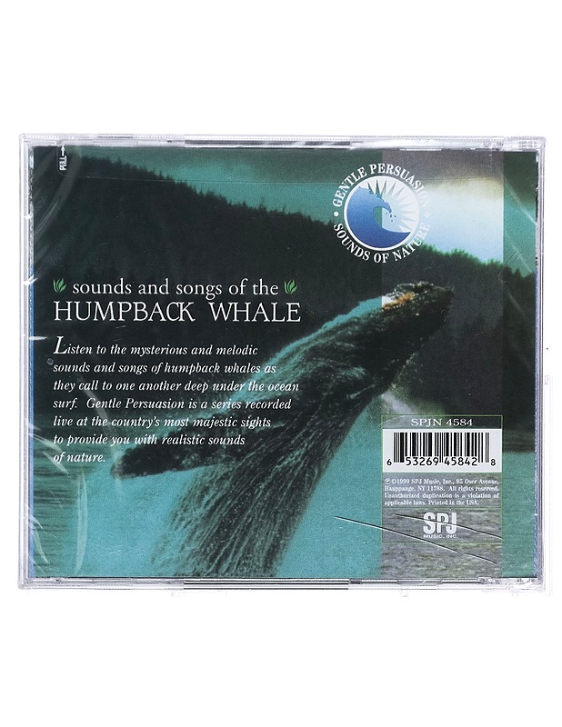 Sounds and Songs Of The Humpback Whale - CD - DVD-elokuvat - 10105391739 - 1