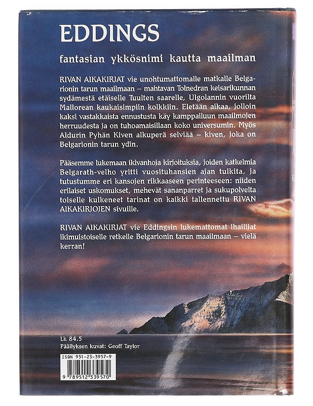 Rivan aikakirjat : Belgarionin ja Mallorean tarujen vanhat käsikirjoitukset - Eddings, David - Fantasia- ja scifi - 10105391792 - 1