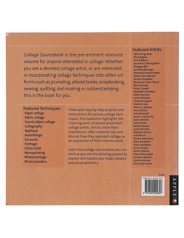 Collage sourcebook - Jennifer Atkinson - Taide- ja kulttuurikirjat - 10105391813 - 1