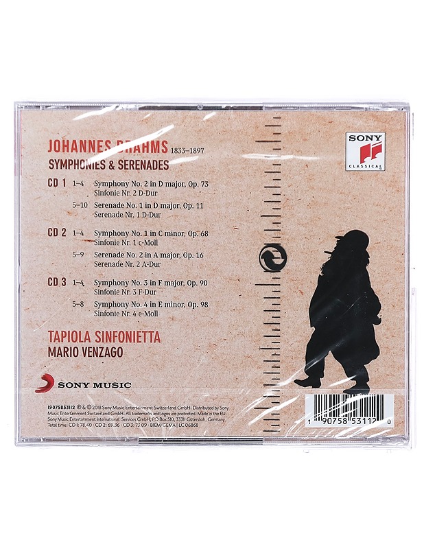 Brahms - Symphonies 1-4 - CD - CD-levyt - 10105391877 - 1