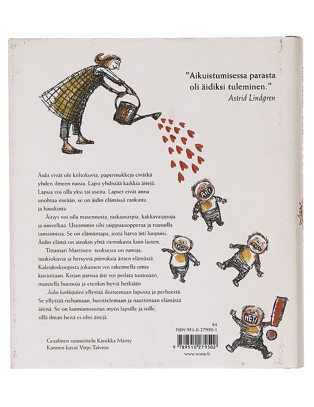Äidin karkkipäivä - Marttinen, Tittamari - Romaanit ja novellit - 10105391880 - 1