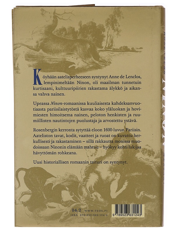 Ninon : rakkauden mestari - Riikka-Maria Rosenberg - Romaanit ja novellit - 10105391886 - 1