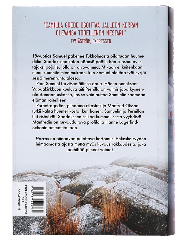 Horros - Grebe, Camilla - Jännitys ja dekkarit - 10105391890 - 1