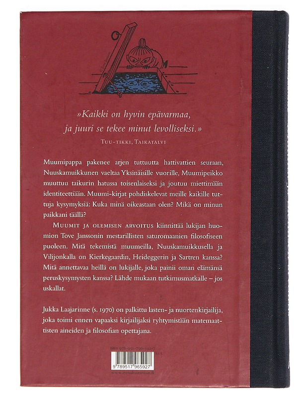 Muumit ja olemisen arvoitus - Laajarinne, Jukka - Lastenkirjat - 10105391909 - 1
