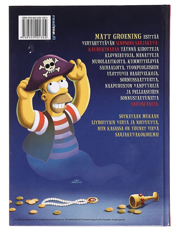 Simpsonit: Kauhujen talo; Kuolleen miehen kirstu - Groening, Matt - Sarjakuvat - 10105391926 - 1