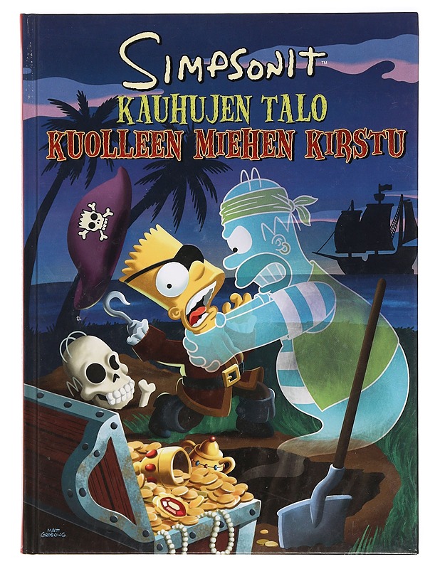 Simpsonit: Kauhujen talo; Kuolleen miehen kirstu - Groening, Matt - Sarjakuvat - 10105391926 - 0