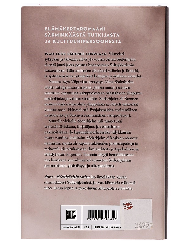 Alma : edelläkävijän tarina - Mazzarella, Merete - Historiakirjat - 10105392023 - 1