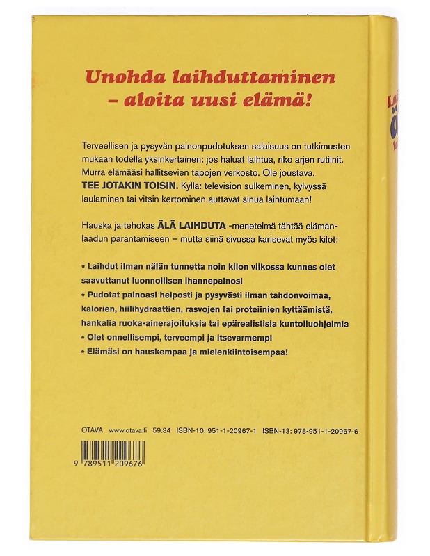 Laihdu, älä laihduta - Fletcher, Ben C. - Kirja lahjaksi - 10105392038 - 1