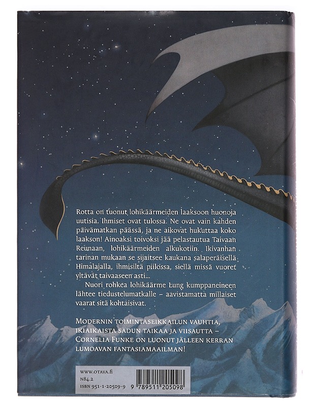 Lohikäärmeellä ratsastaja - Funke, Cornelia - Fantasia- ja scifi - 10105392065 - 1