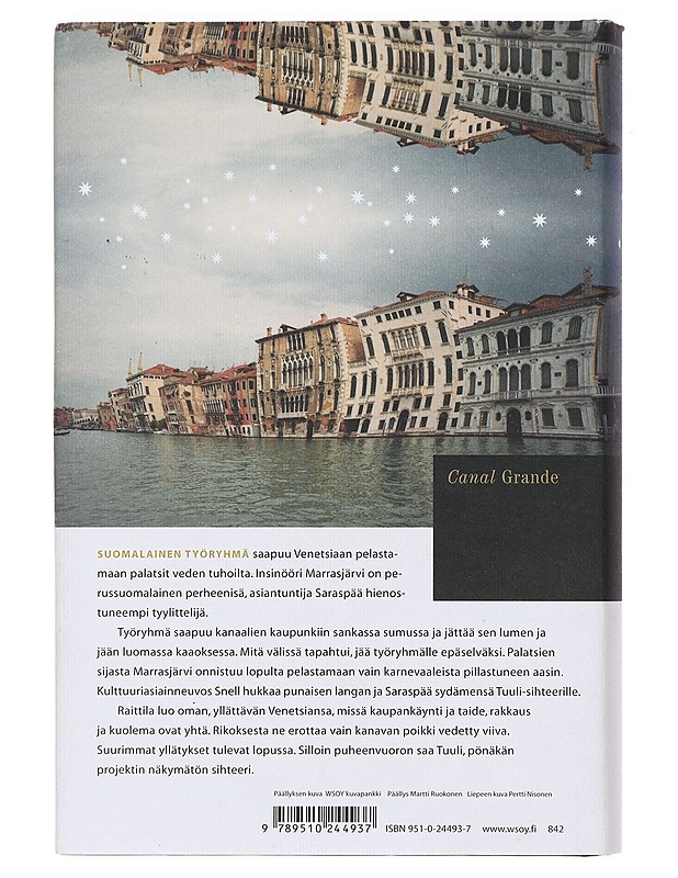 Canal Grande - Hannu Raittila - Romaanit ja novellit - 10105392094 - 1