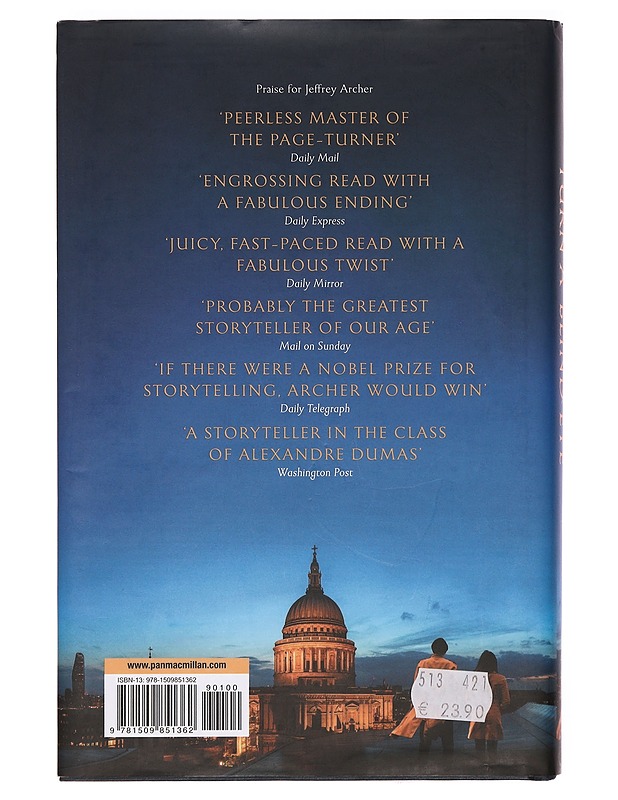 Turn a Blind Eye - Jeffrey Archer - Jännitys ja dekkarit - 10105392101 - 1