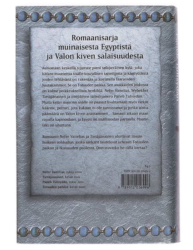 Valon kivi. Paneb Tulisydän - Jacq, Christian - Romaanit ja novellit - 10105392106 - 1