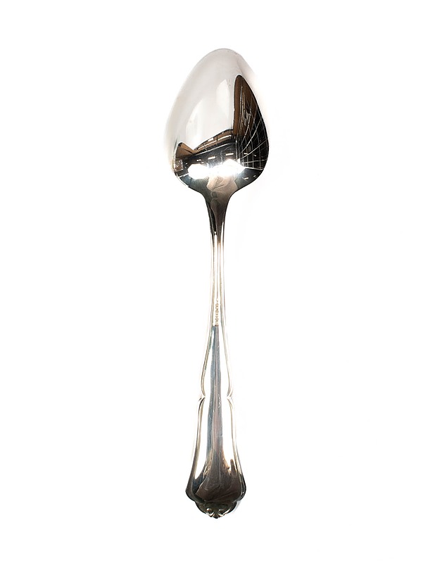 HANSA-SILVER Chippendale ruokalusikka, 6 kpl - Aterimet - 10105392129 - 2