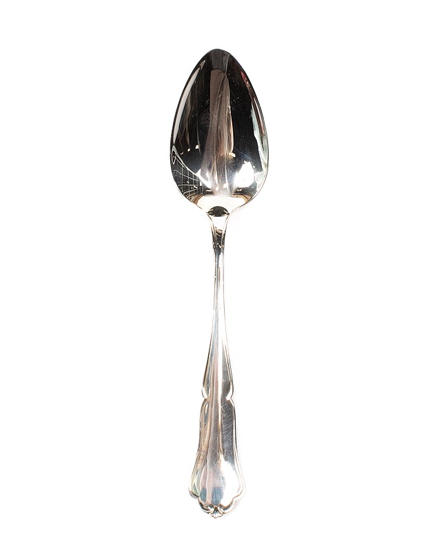 HANSA-SILVER Chippendale ruokalusikka, 6 kpl - Aterimet - 10105392129 - 1