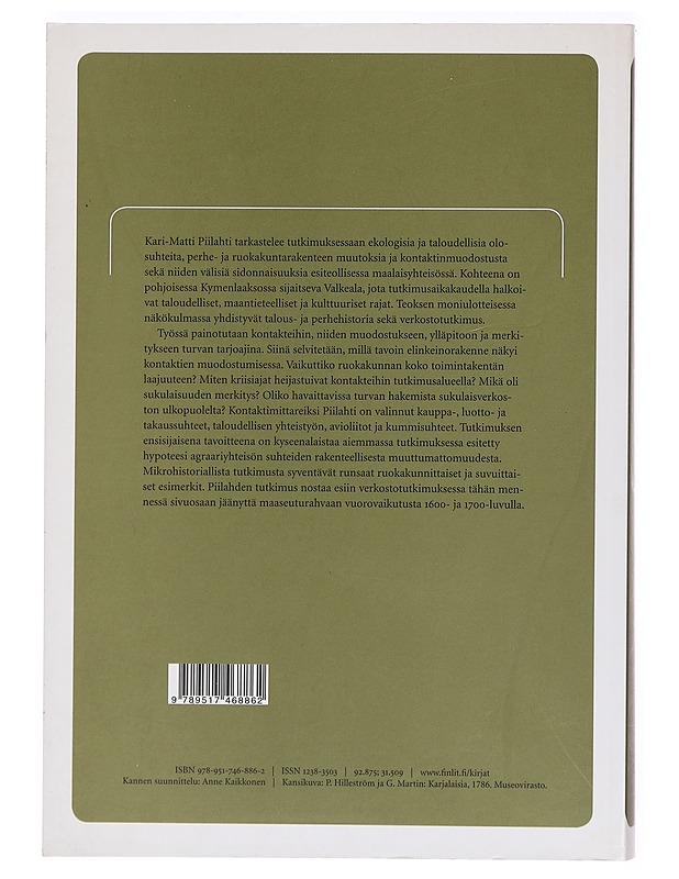 Aineellista ja aineetonta turvaa - Kari-Matti Piilahti - Historiakirjat - 10105392134 - 1