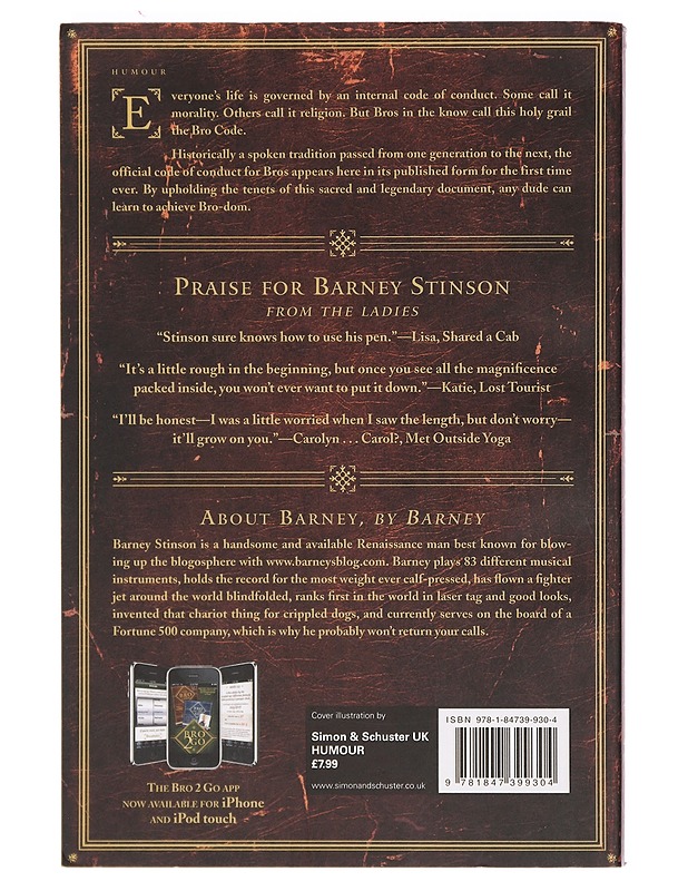 The Bro Code - Barney Stinson & Matt Kuhn - Romaanit ja novellit - 10105392142 - 1