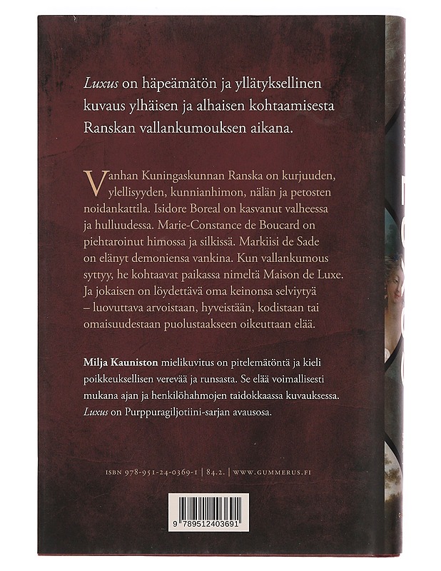 Luxus - Milja Kaunisto - Romaanit ja novellit - 10105392171 - 1