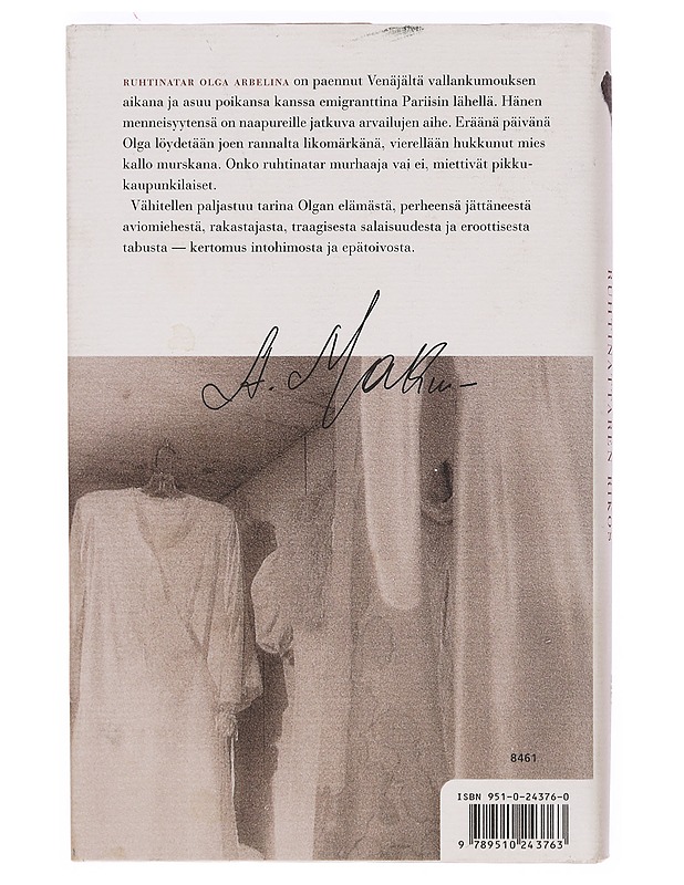 Ruhtinattaren rikos - Makine, Andreï - Romaanit ja novellit - 10105392173 - 1