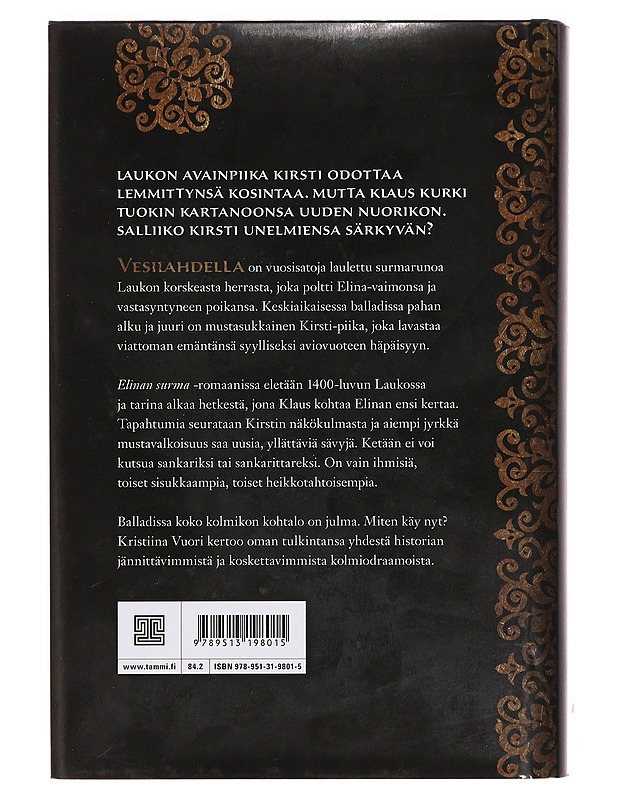 Elinan surma - Kristiina Vuori - Romaanit ja novellit - 10105392177 - 1