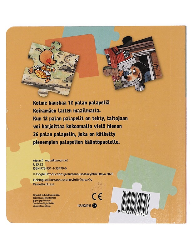 Koiramäki : palapelikirja - Kunnas, Mauri - Lasten palapelit - 10105392223 - 1