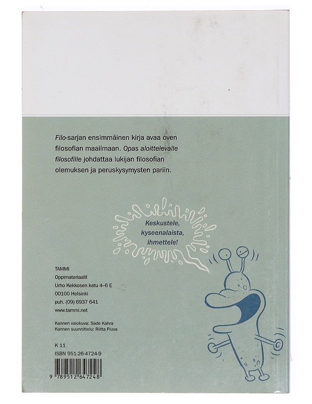 Opas aloittelevalle filosofille - Hakala, Olli - Historiakirjat - 10105392234 - 1
