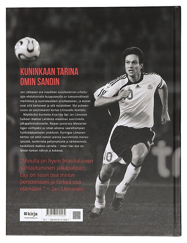 Litmanen10 - Litmanen, Jari - Elämäkerrat ja muistelmat - 10105392254 - 1