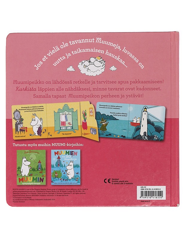 Muumit retkituulella - Jansson, Tove - Lastenkirjat - 10105392256 - 1