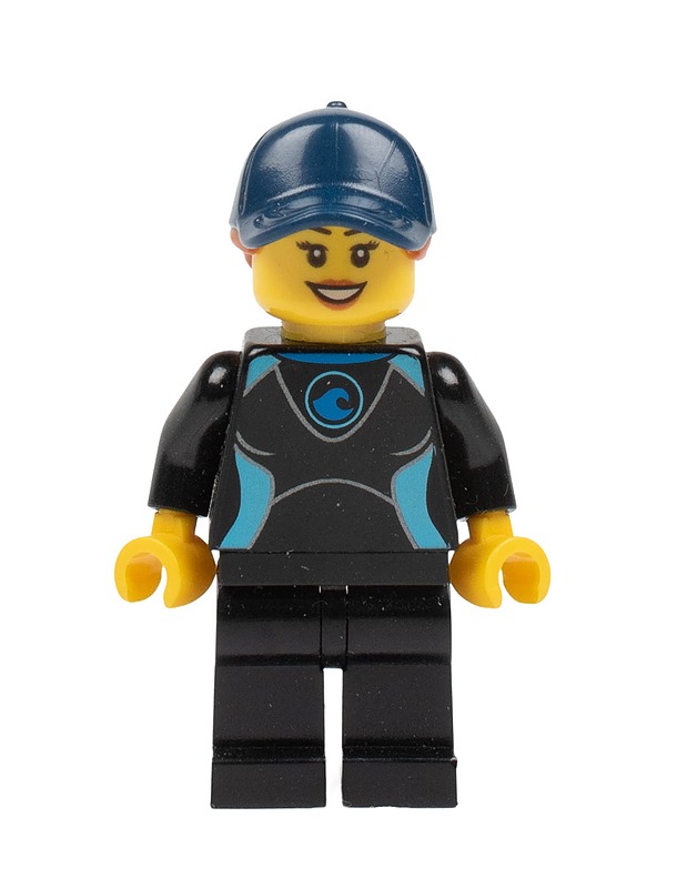 LEGO City: Surfer Girl minifiguuri - Lasten lelut - 10105392326 - 0