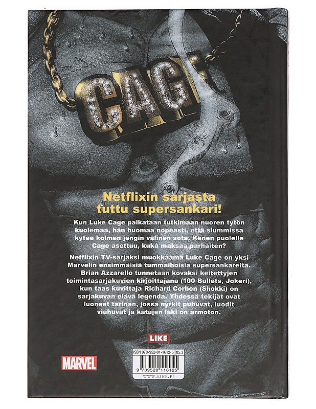 Cage - Azzarello, Brian - Sarjakuvat - 10105392350 - 1