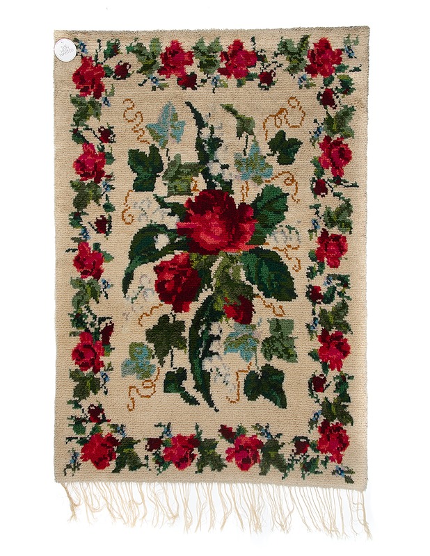 Ruusu ryijy, 115 x 170 cm - The Most Wanted sisustus ja huonekalut - 10105392363 - 0