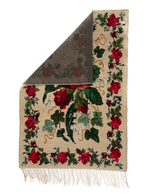 Ruusu ryijy, 115 x 170 cm - The Most Wanted sisustus ja huonekalut - 10105392363 - 1