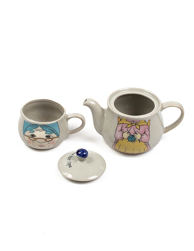 Teesetti, 3 osaa - Tarjoiluastiat - 10105392386 - 2