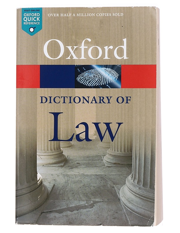 Oxford Dictionary of Law - Law, Jonathan - Tietokirjat ja oppaat - 10105392396 - 0