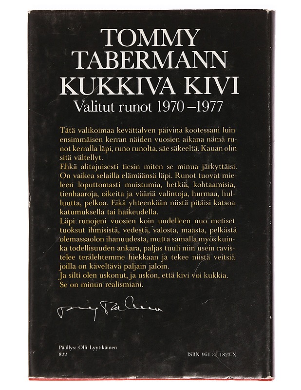 Kukkiva kivi - Tommy Tabermann - Tietokirjat ja oppaat - 10105392424 - 1