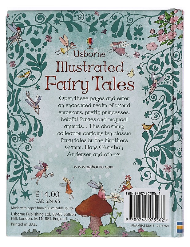 Usborne Illustrated Fairy Tales - designed by Nancy Leschnikoff and Helen Wood; edited by Sarah Courtauld and Rosie Dickins - Lastenkirjat - 10105392428 - 1