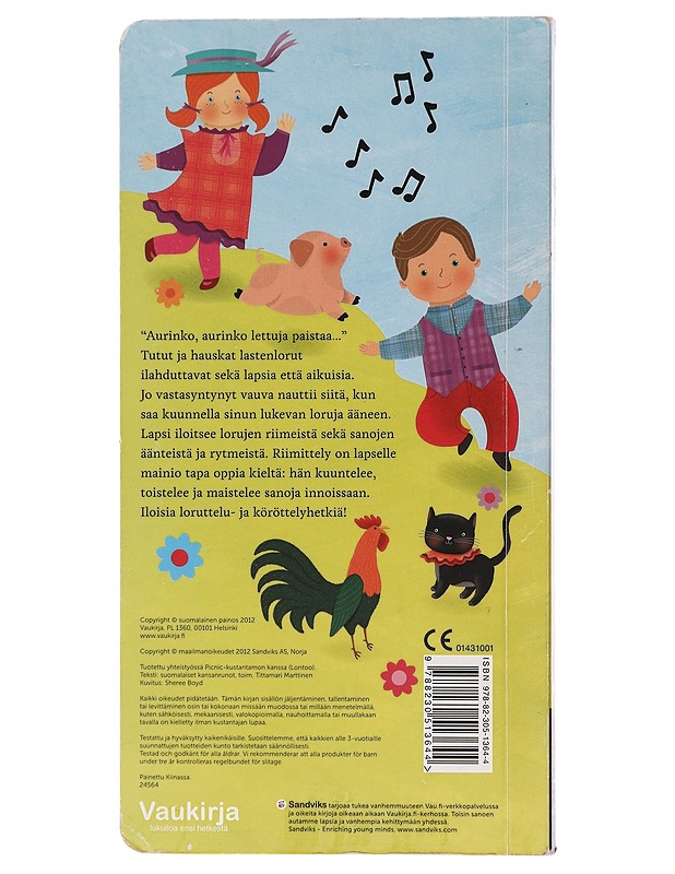 Lasten lorukirja - Marttinen, Tittamari - Lastenkirjat - 10105392493 - 1