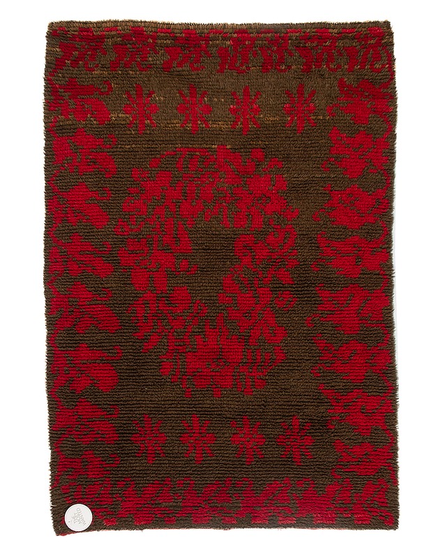 Punainen ryijy, 105 x 160 cm - The Most Wanted sisustus ja huonekalut - 10105392528 - 0