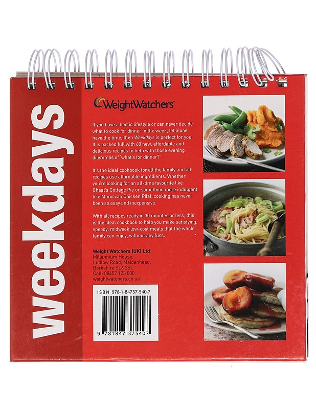 Weekdays - Graimes, Nicola - Ruokakirjat - 10105392532 - 1