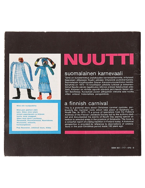 Nuutti. Suomalainen karnevaali. A Finnish carnival - Urpo Vento - Harrastekirjat - 10105392545 - 1