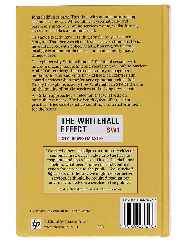 The Whitehall Effect - Seddon, John - Tietokirjat ja oppaat - 10105392549 - 1
