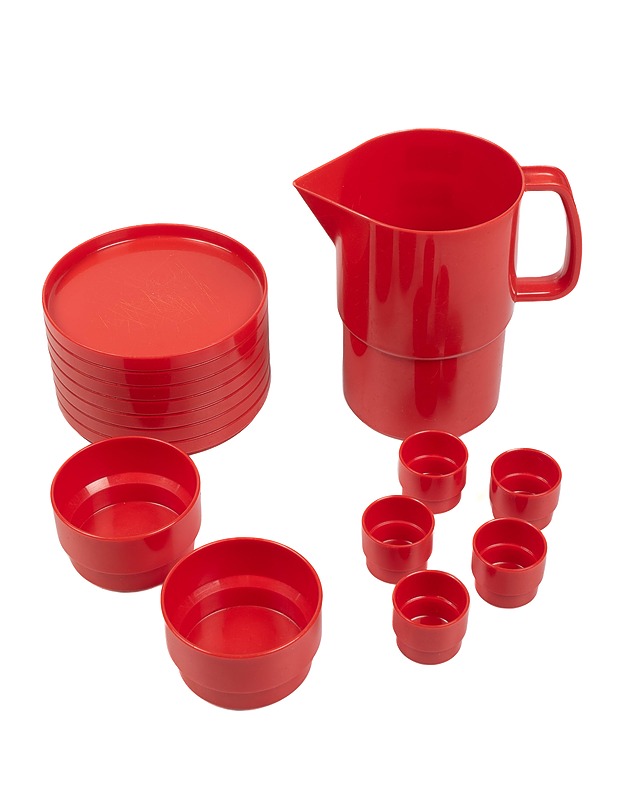 SARVIS retro muoviastiat, 15 osaa - Muut astiat - 10105392551 - 0