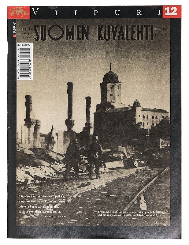 Suomen Kuvalehti, No 36 / 1941 - Lehdet - 10105392553 - 0